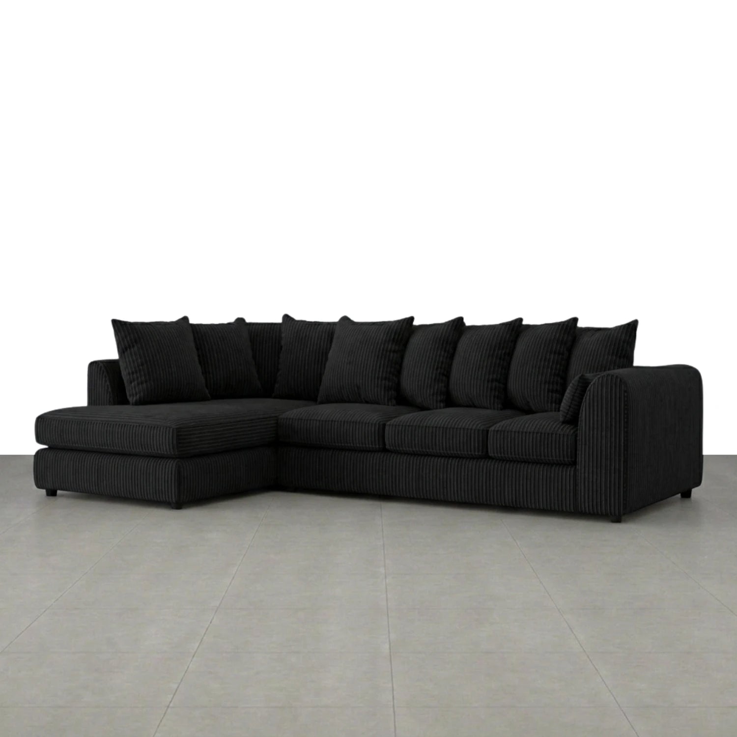 XL Left Hand Facing black