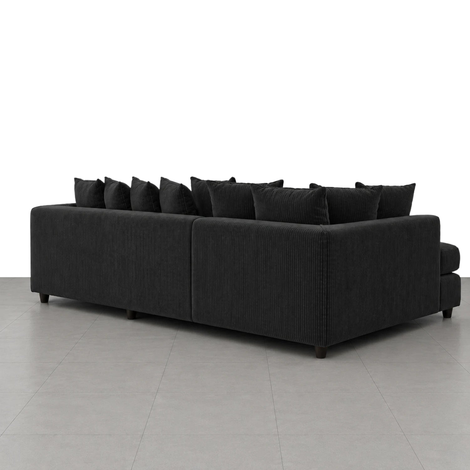 XL Left Hand Facing black
