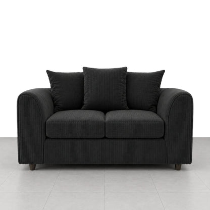 2 seater black