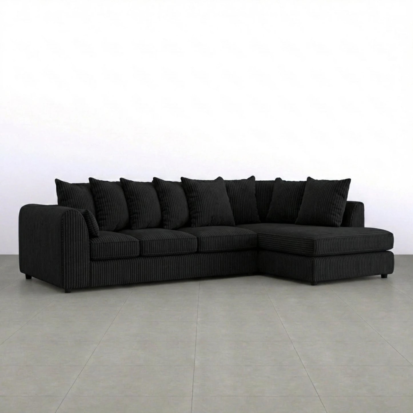 XL Right Hand Facing Black