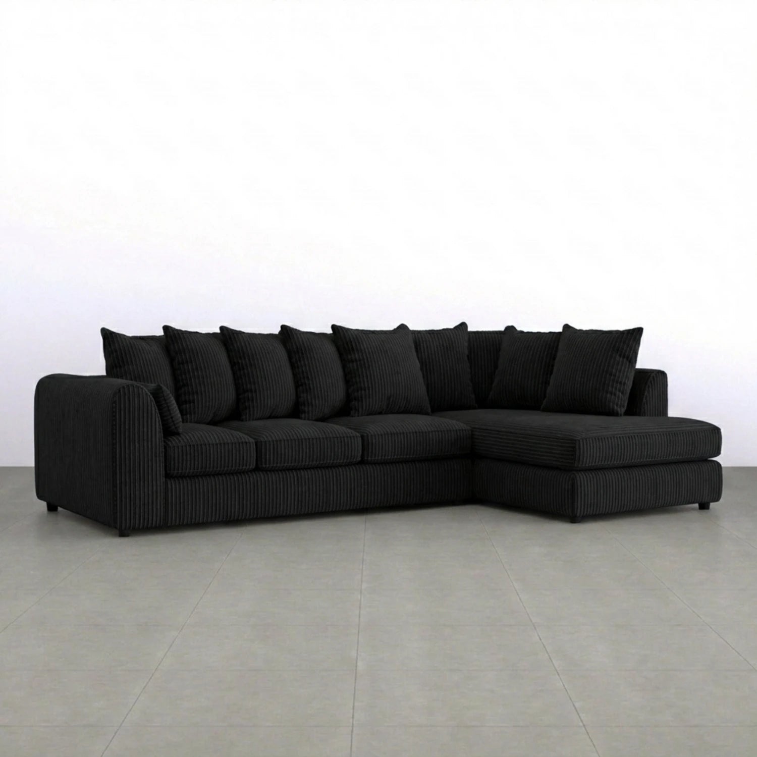 XL Right Hand Facing Black
