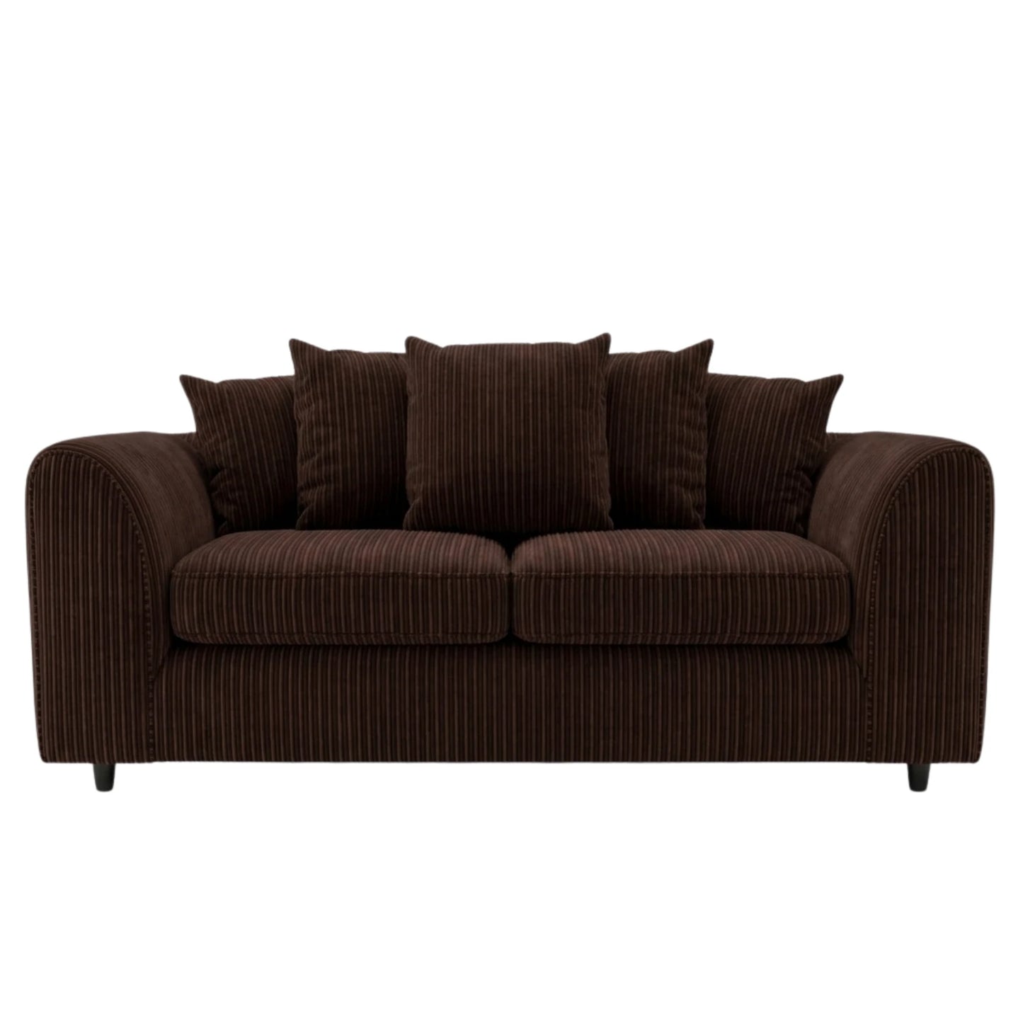 3 seater Chocolate Brown