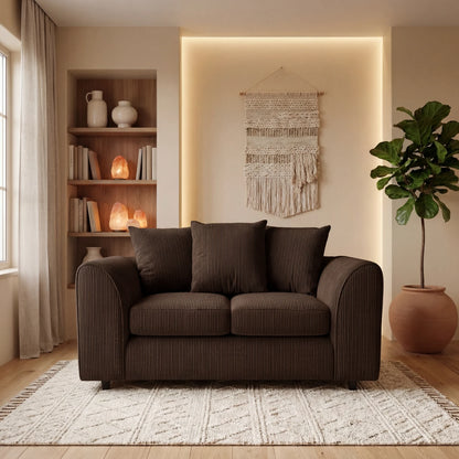 2 seater Chocolate Brown