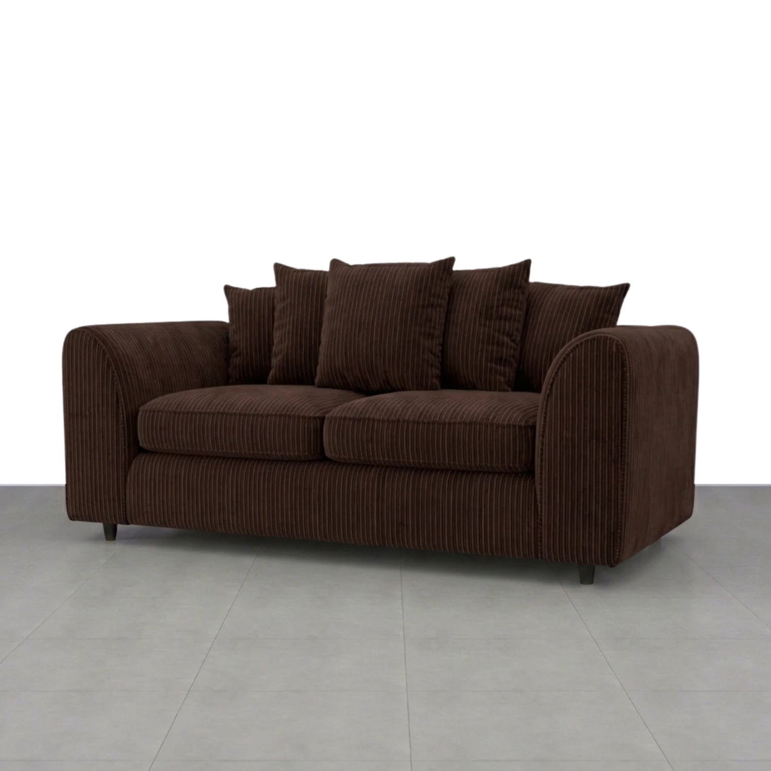 3 seater Chocolate Brown