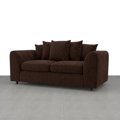 3 seater Chocolate Brown