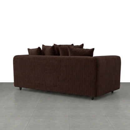 3 seater Chocolate Brown