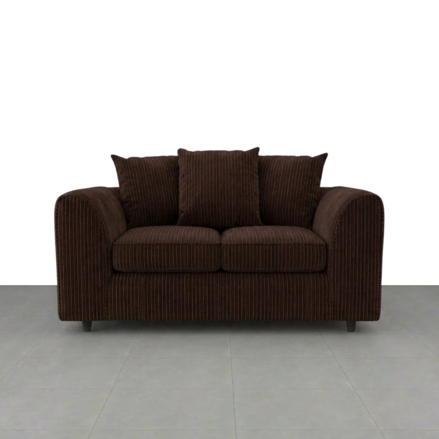 2 seater Chocolate Brown