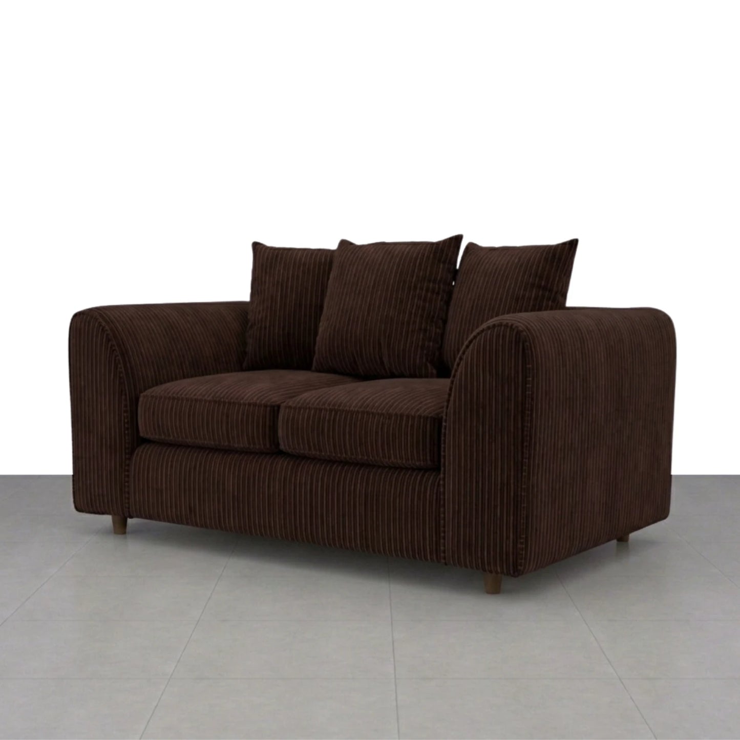 2 seater Chocolate Brown