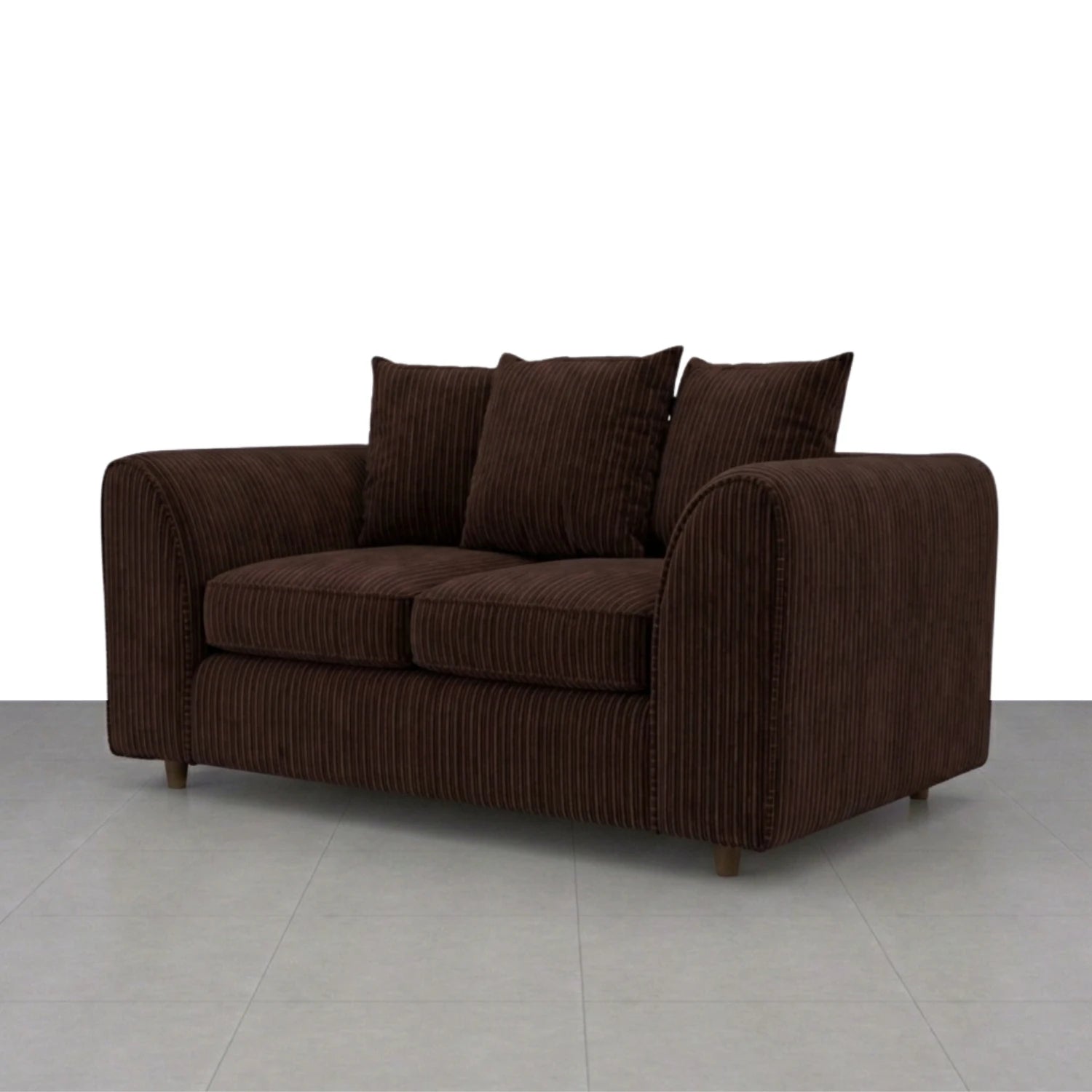 2 seater Chocolate Brown