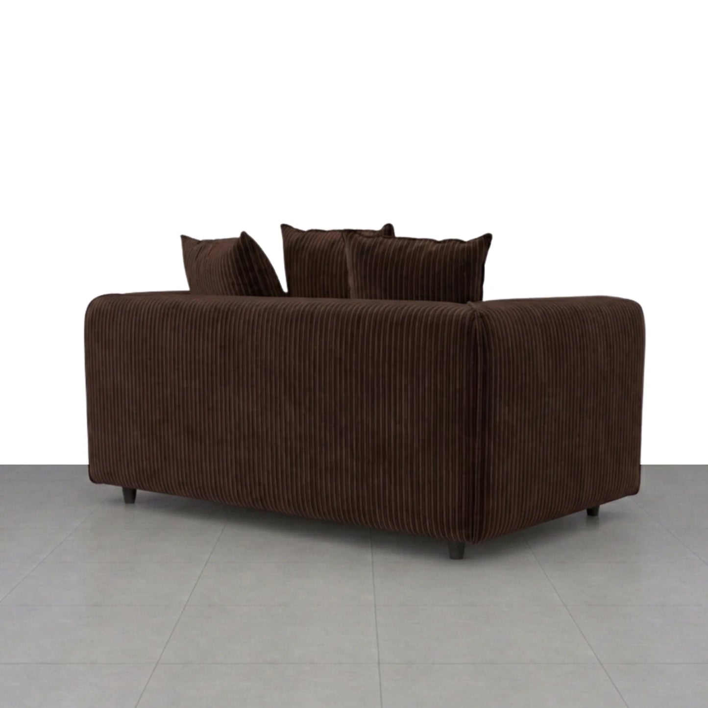 2 seater Chocolate Brown
