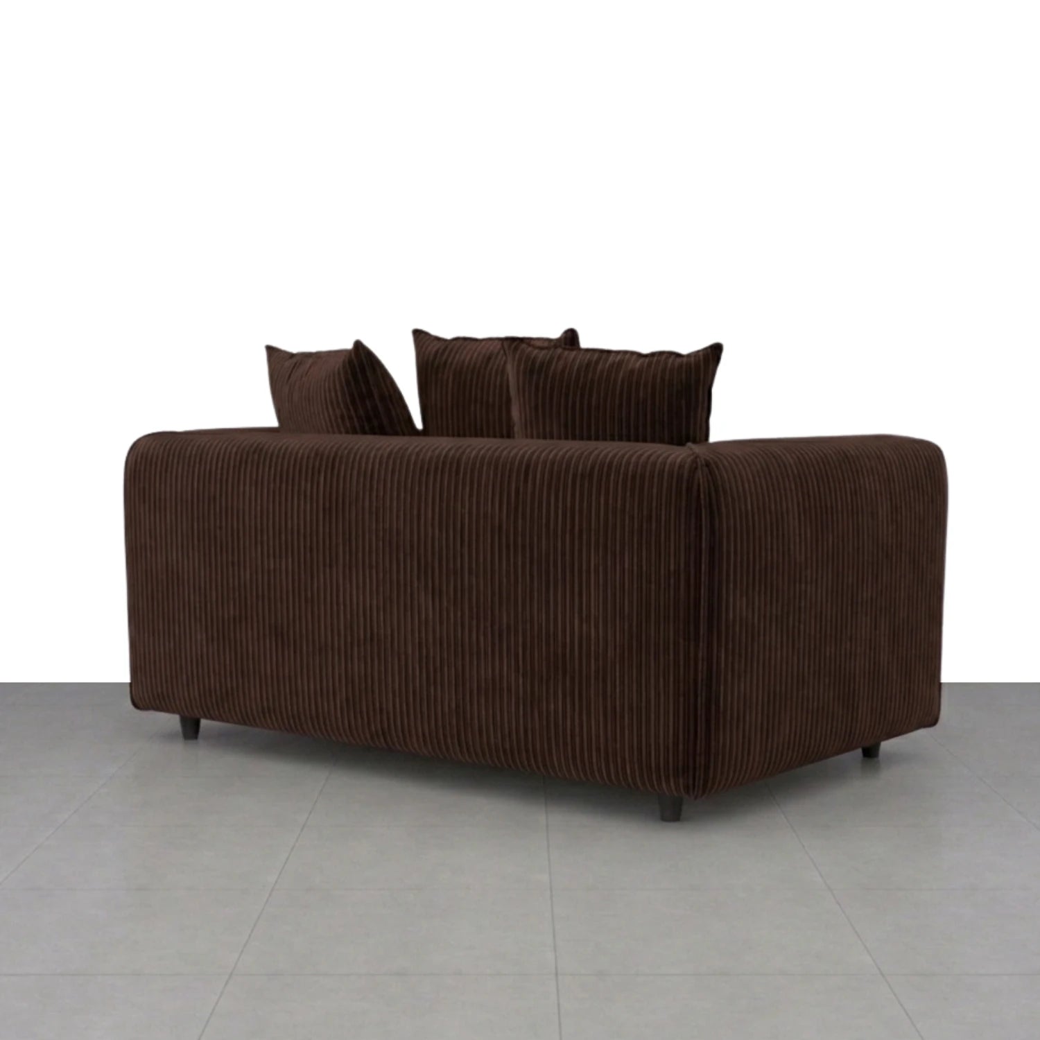 2 seater Chocolate Brown