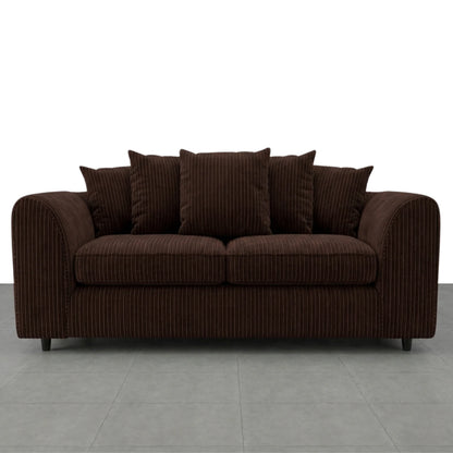 3 + 2 seater Chocolate Brown