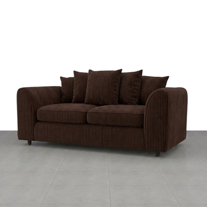 3 + 2 seater Chocolate Brown