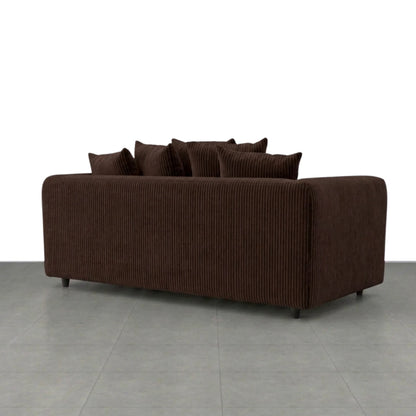 3 + 2 seater Chocolate Brown