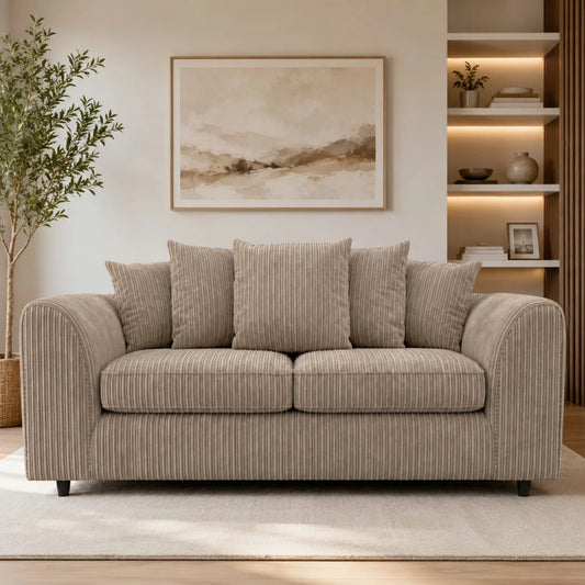 3 seater cream