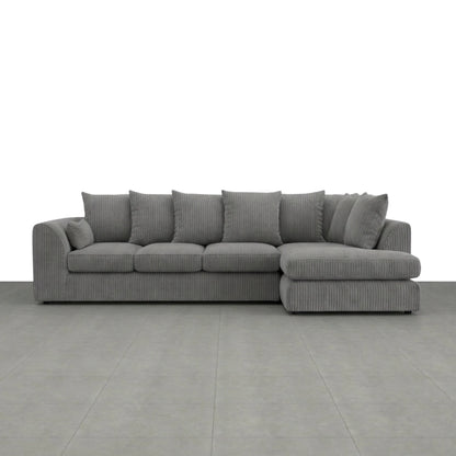 XL Right Hand Facing Charcoal Grey