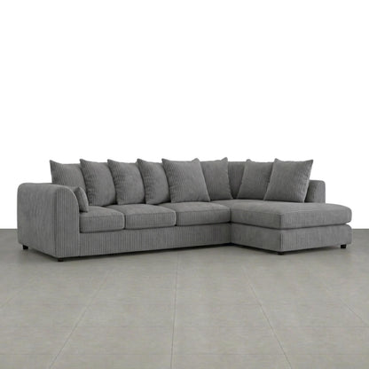 XL Right Hand Facing Charcoal Grey