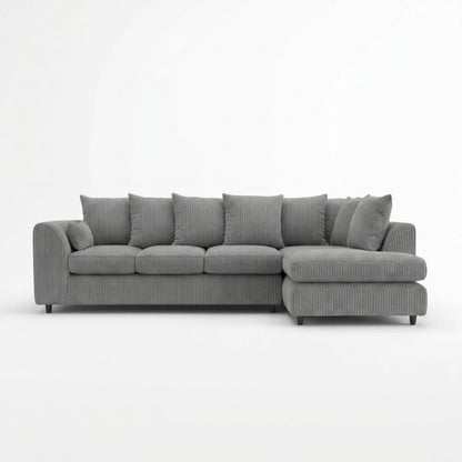 XL Right Hand Facing Charcoal Grey