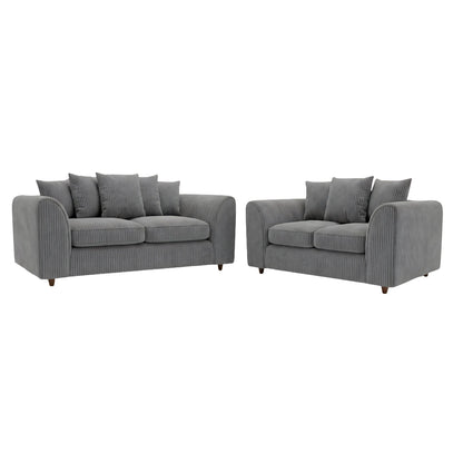 3 + 2 seater Charcoal Grey