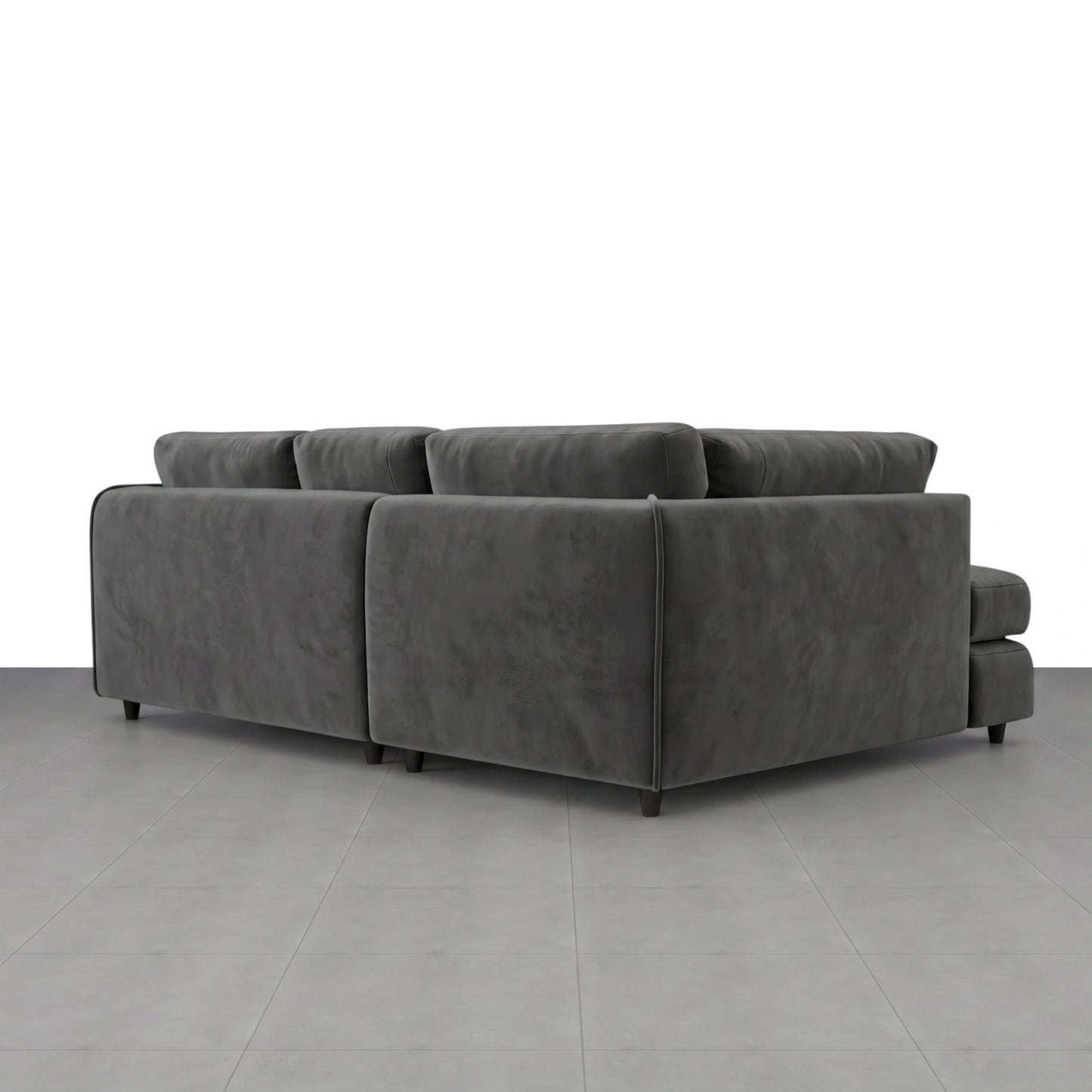 Left Hand Facing Dark Grey