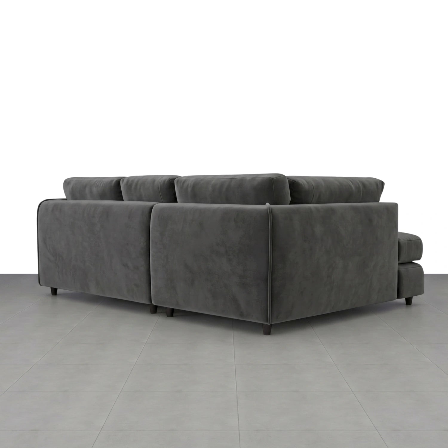 Left Hand Facing Dark Grey
