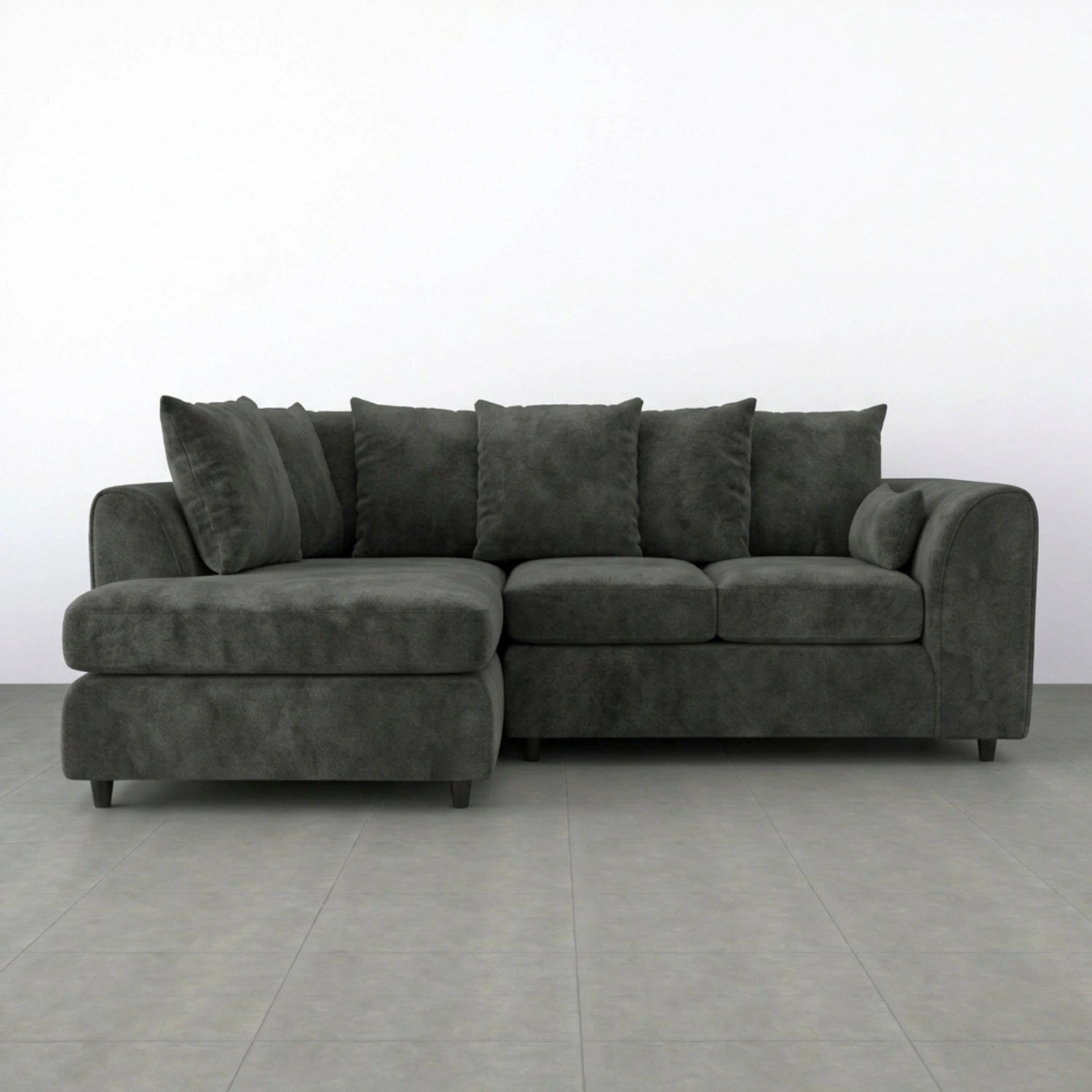 Left  Hand Facing  Dark grey
