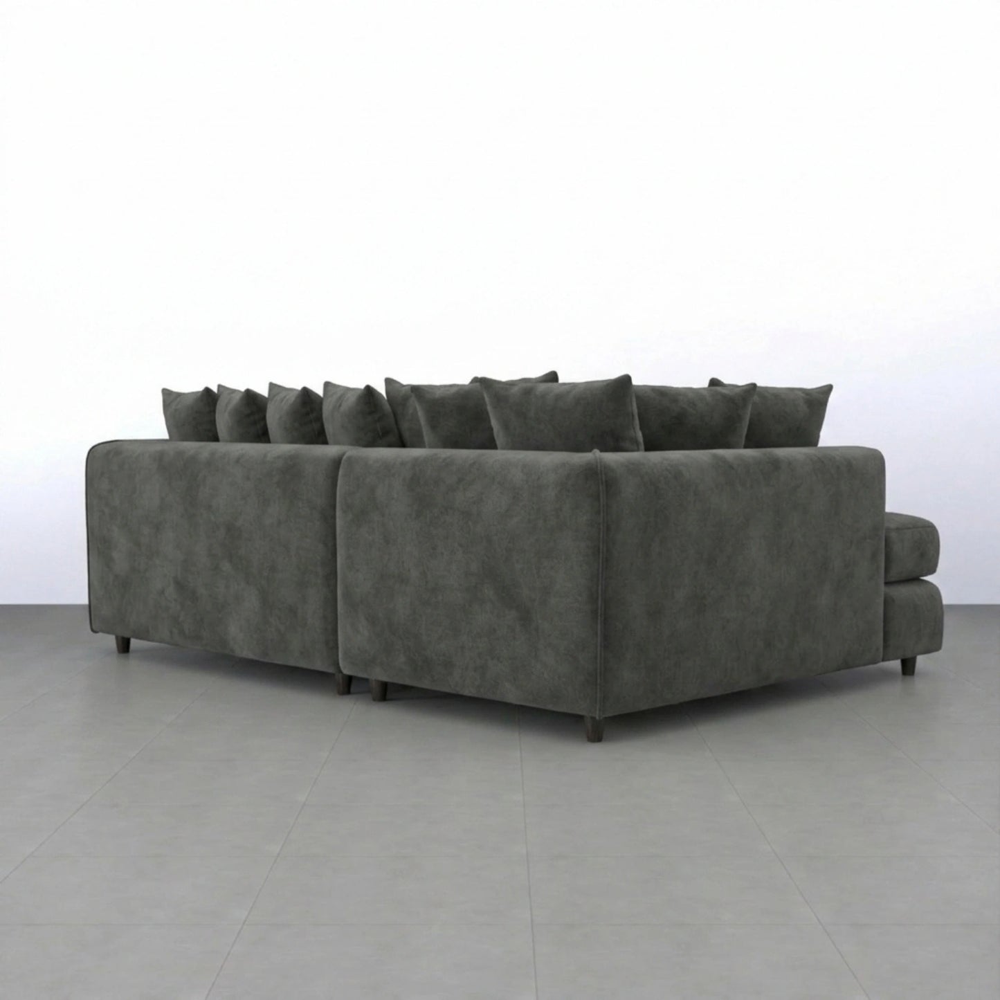 Left  Hand Facing  Dark grey
