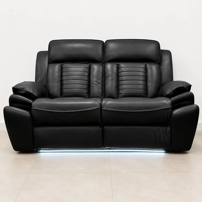 2 seater black
