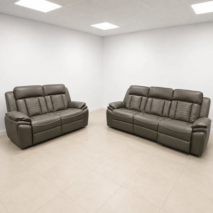 3 + 2 seater grey