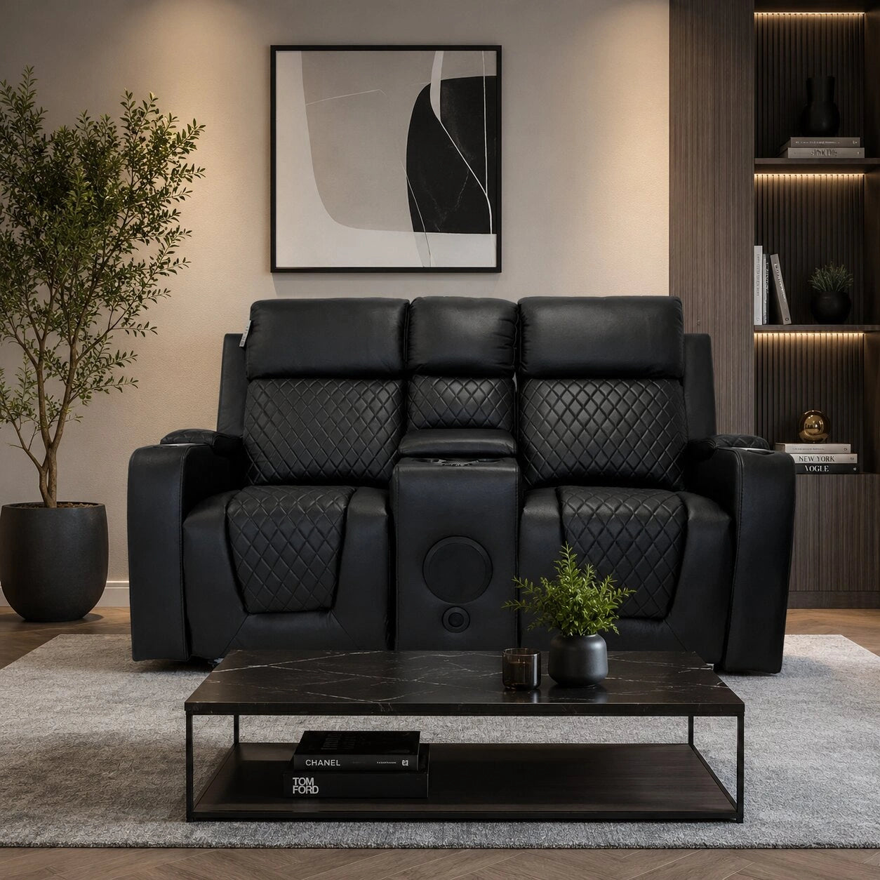 2 seater charcoal