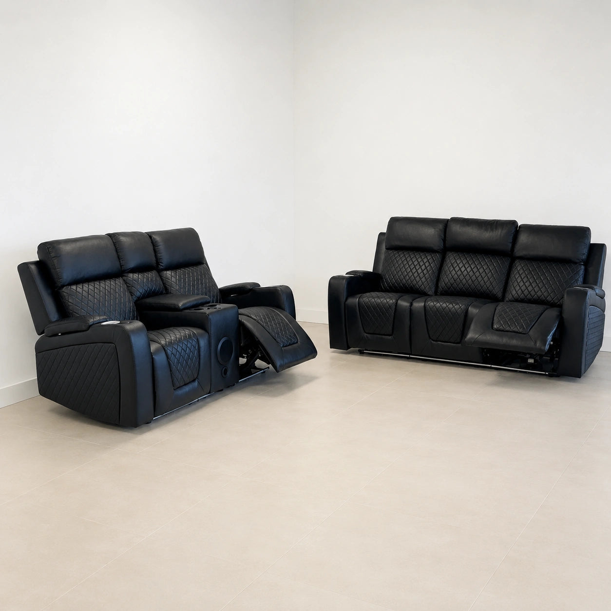 3 + 2 seater charcoal