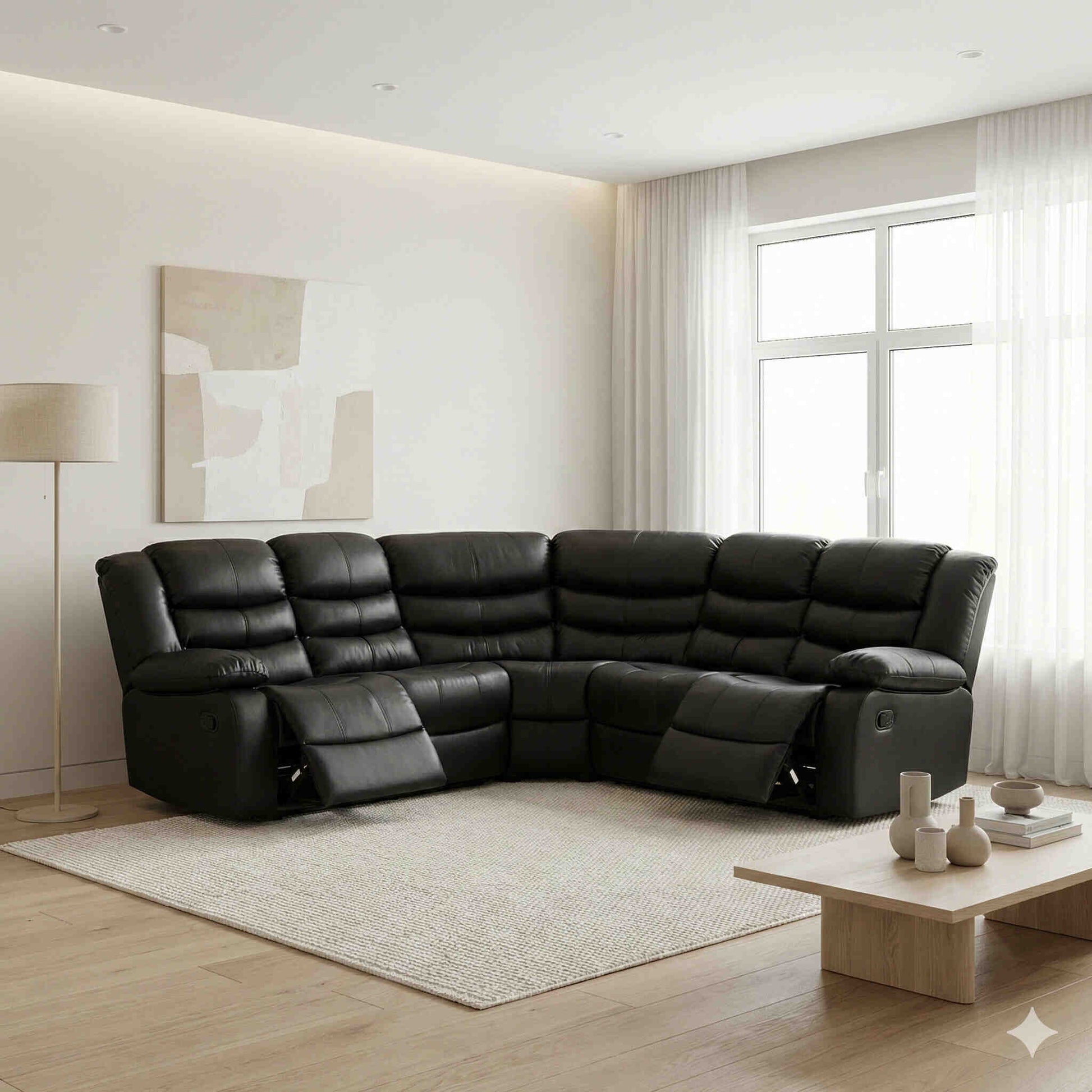 Model R RECLINER CORNER SOFA - Gamzo Outlet