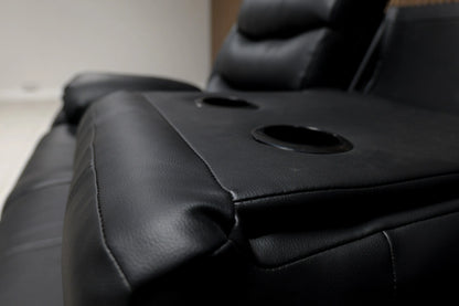 2 Seater Black