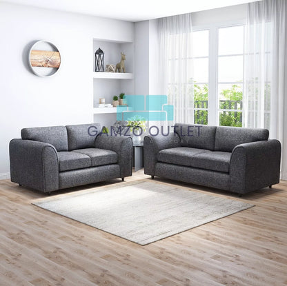 LISBON FABRIC FULL BACK SOFA SET