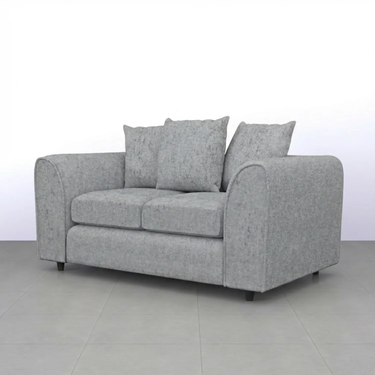 2 seater light grey