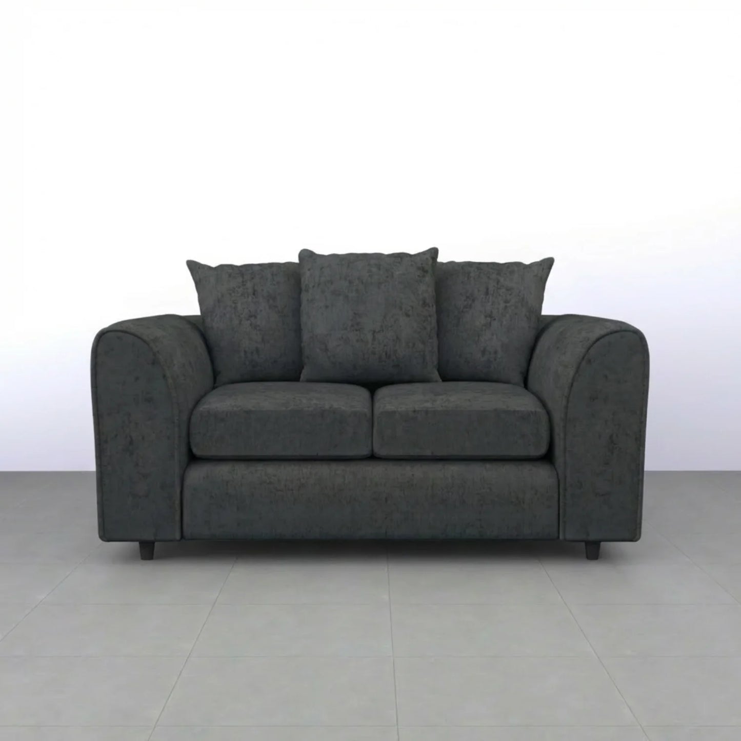 2 Seater Dark Grey
