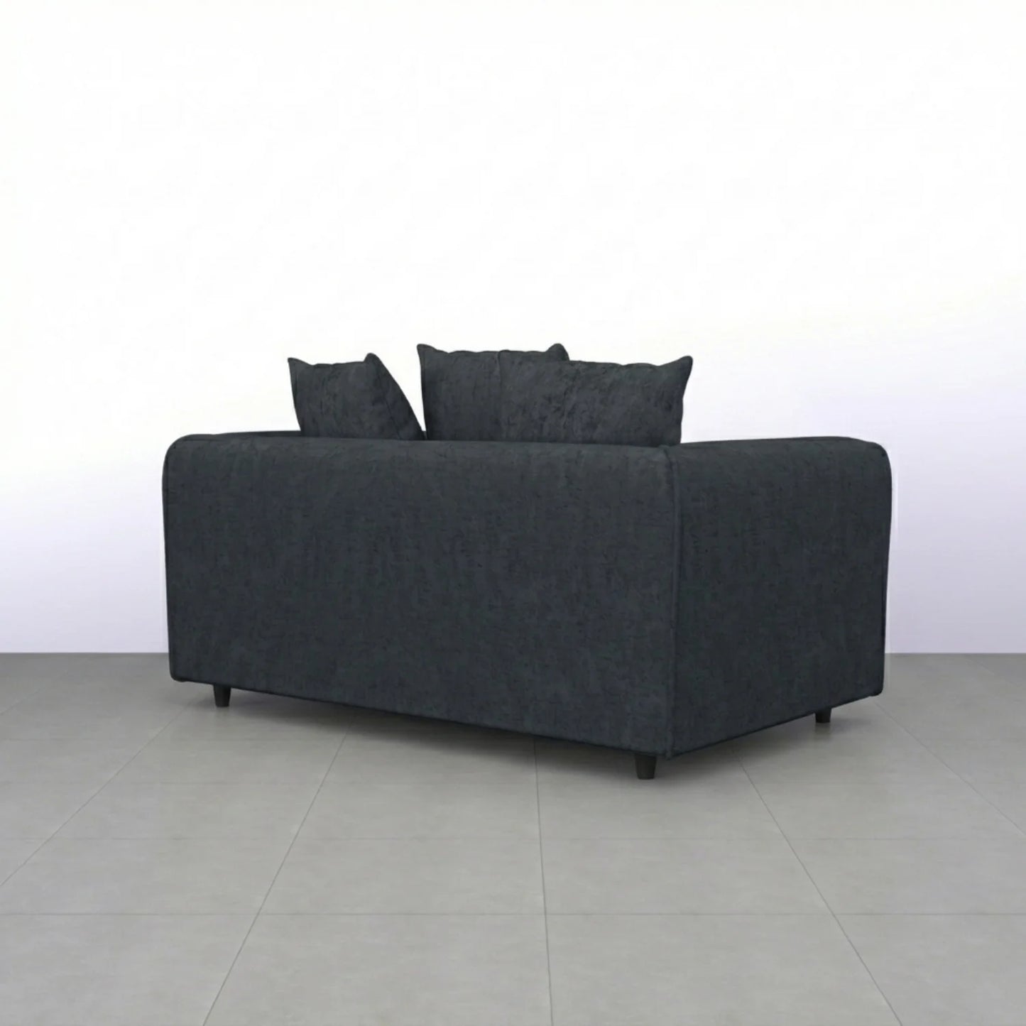 2 Seater Dark Grey