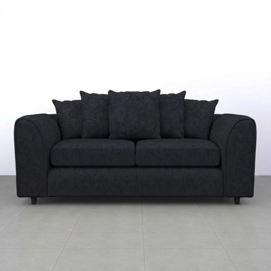 3 Seater Black