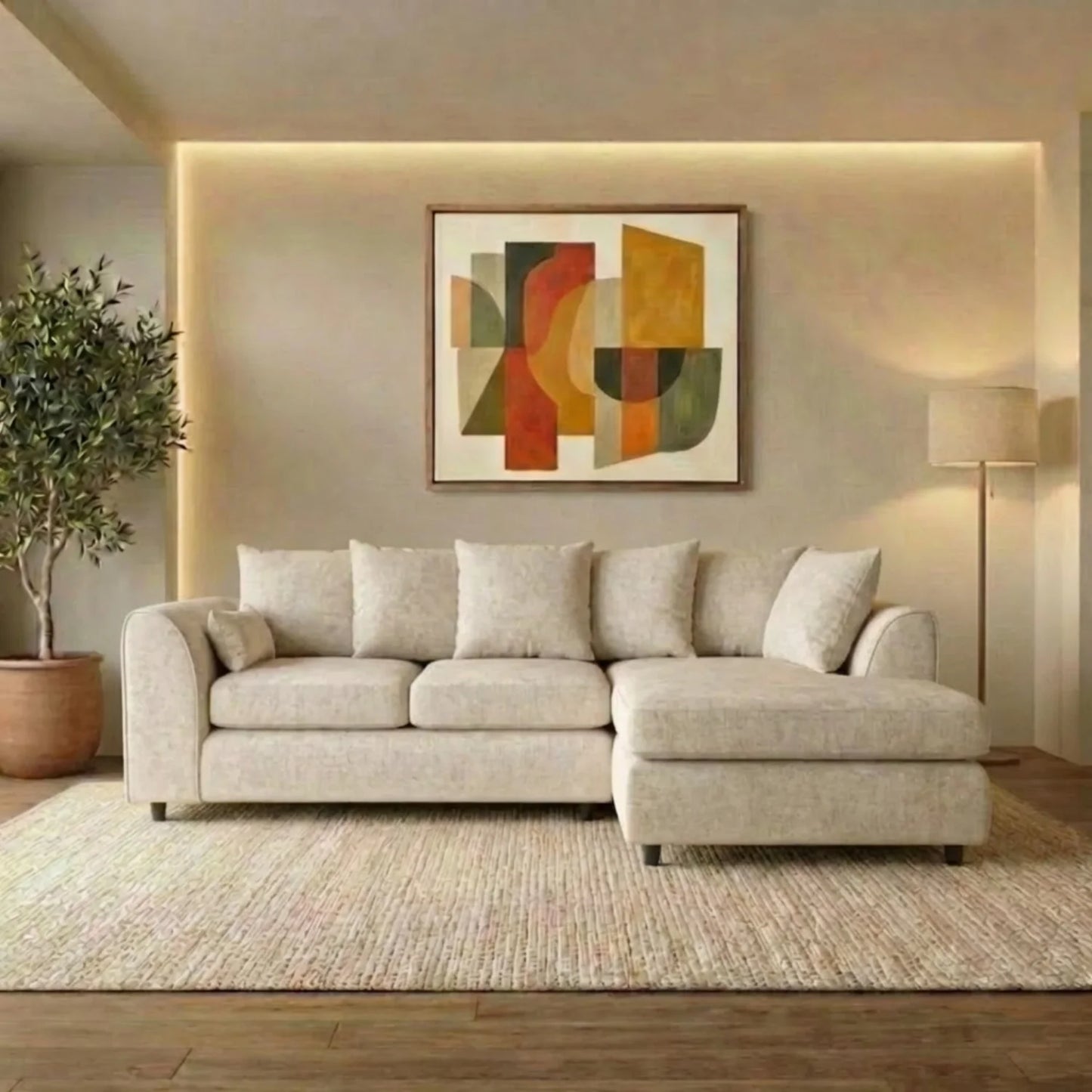 Right Hand Facing Cream