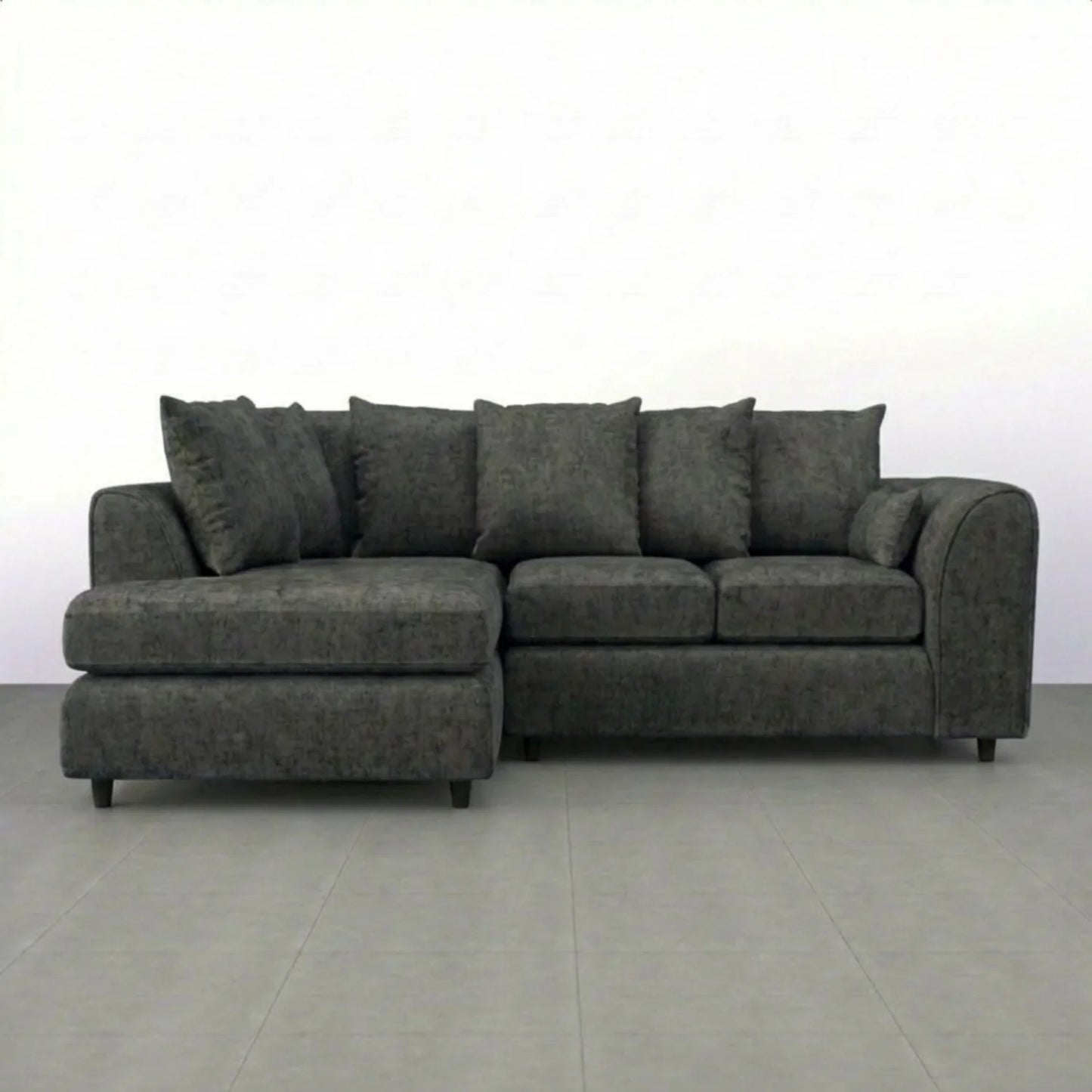 Left Hand Facing Dark Grey