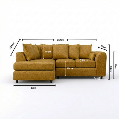 Left Hand Facing Mustard