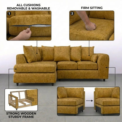 Left Hand Facing Mustard