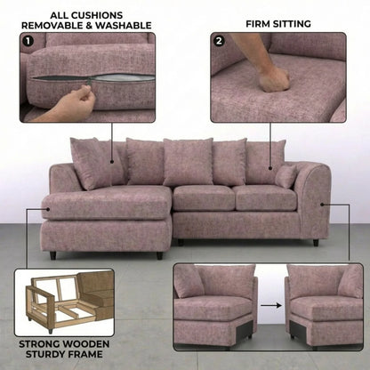 Left Hand Facing Pink