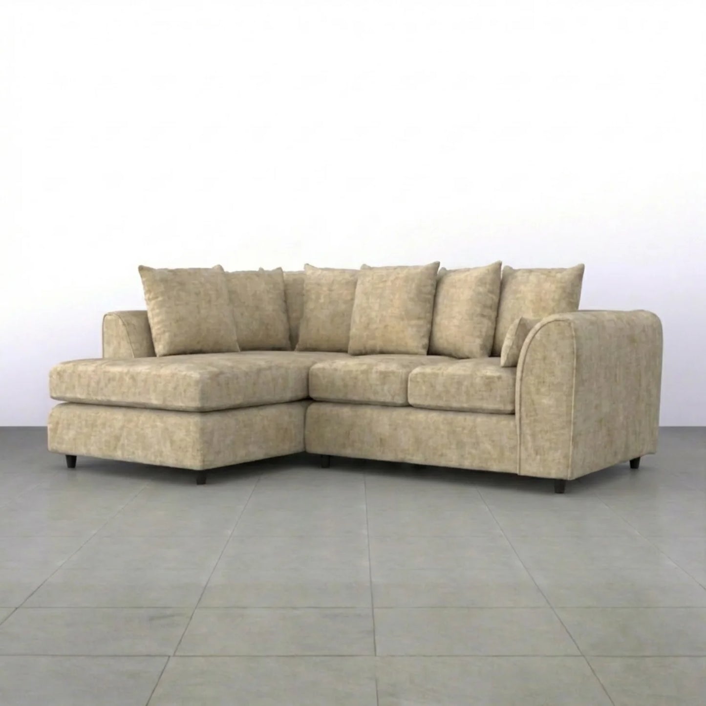 Left Hand Facing Beige