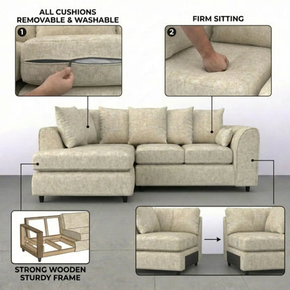 Left Hand Facing Cream