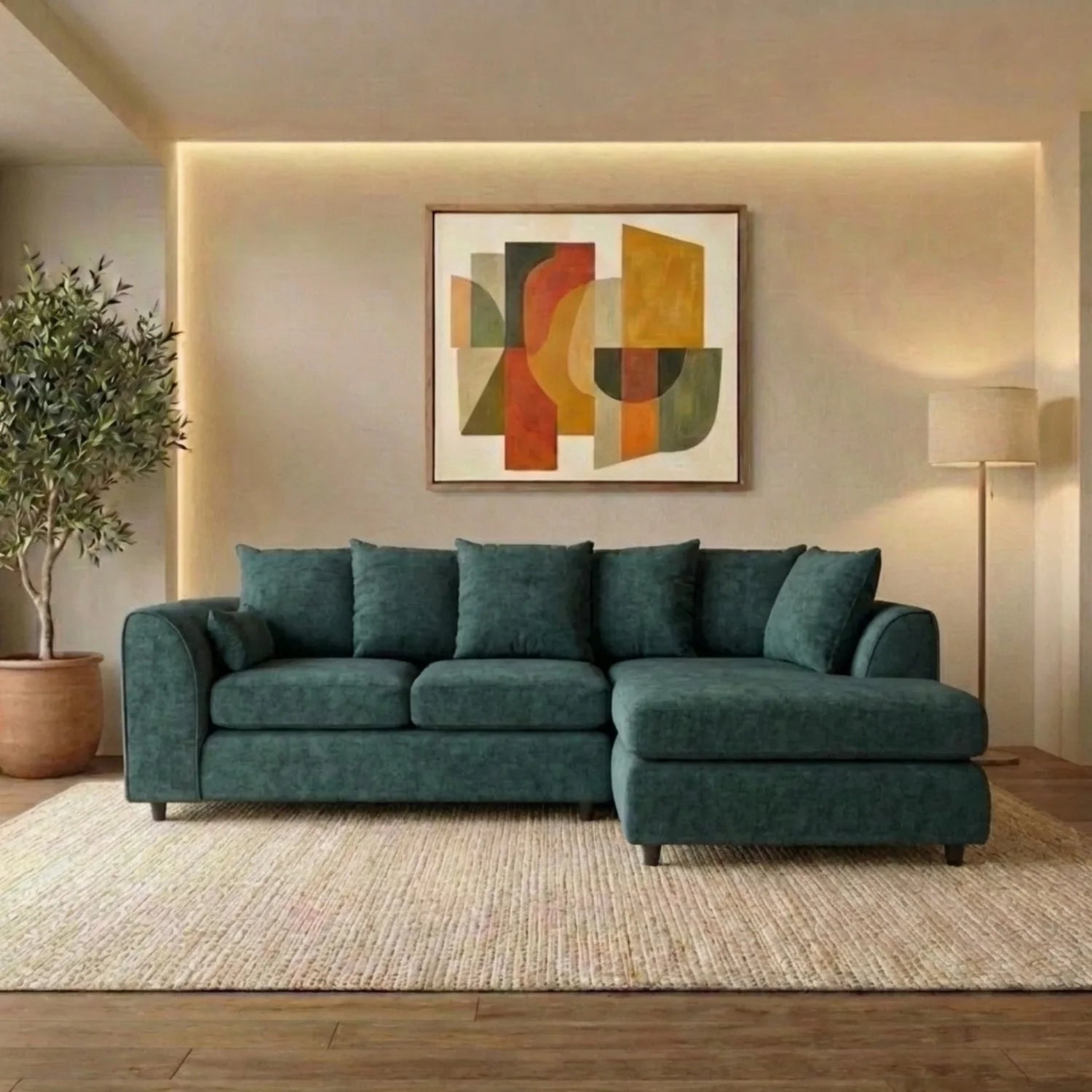 Right Hand Facing Teal