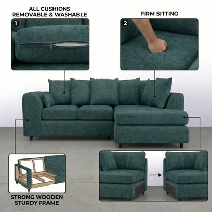 Right Hand Facing Teal