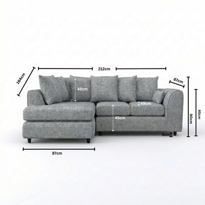 Left Hand Facing Light Grey