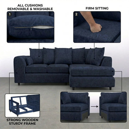 Right Hand Facing Midnight Blue