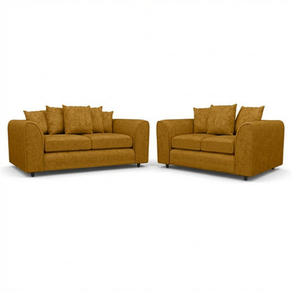 3 + 2 Seater Mustard